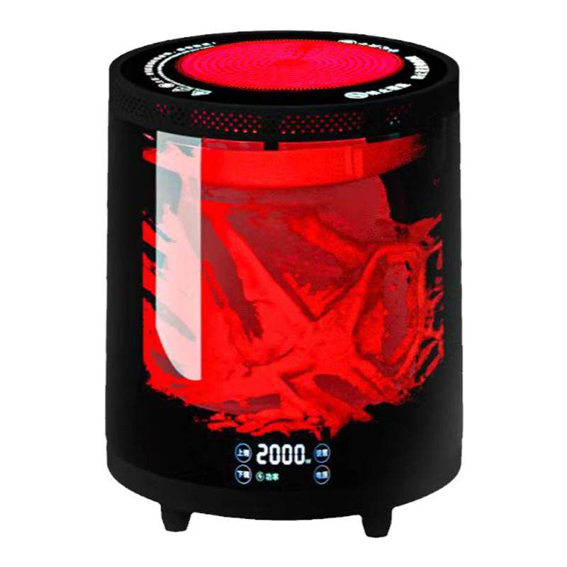 CAMEL/骆驼牌石墨烯取暖器3D仿真火焰智能语音操控全屋恒温可烧烤