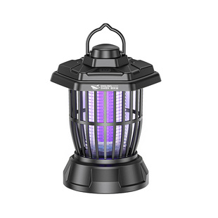 新款户外灭蚊灯露营灯充电式家用驱蚊神器自动灭蚊安全电击灭蚊器长效续航静音婴幼儿孕妇防蚊诱捕器蚊虫克星