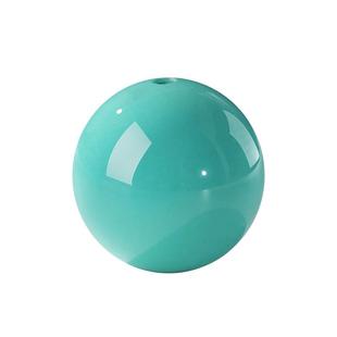 湖北天然原矿高瓷绿松石圆珠文玩手串散珠隔珠配珠单颗珠子配饰