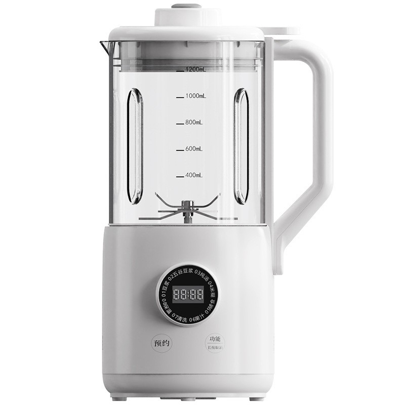 2025新款家用玻璃破壁机镀钛不粘豆浆机2-3人静音榨汁机微压免泡