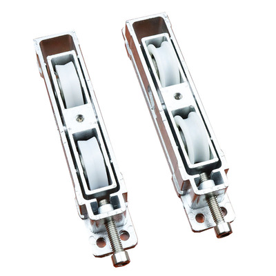 推拉v型锌合金压铸老款阳台滚轮