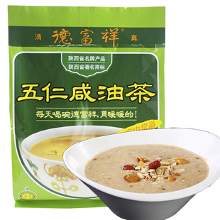 德富祥油茶五仁咸味400g陕西特产西安回民街清真早餐速食懒人食品
