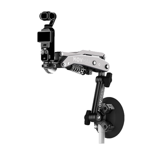 威固MOVMAX车载减震臂支架适用于DJI大疆pocket3配件口袋云台减震器骑行车拍手持运动相机摄影真空吸盘支架