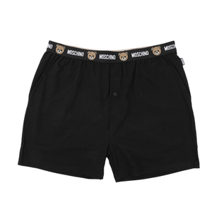 moschino/莫斯奇诺男士小熊宽松家居休闲短裤 252V1A1303 4410