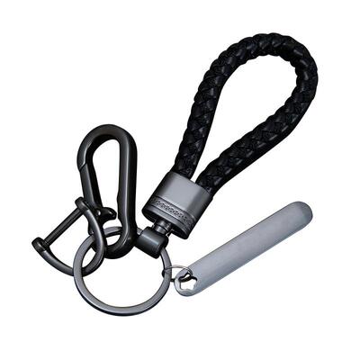 男士纯色金属商务礼品汽车钥匙扣