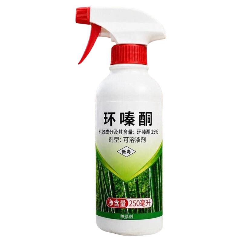高浓度环嗪酮水剂除杂灌喷雾强力除草烂根剂正品腐根烂根开荒专用