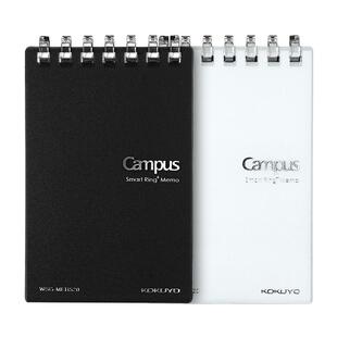 日本KOKUYO国誉高颜值ins风淡彩曲奇可拆卸外壳A7活页本上翻迷你笔记本随身多功能口袋本campus记事小本子