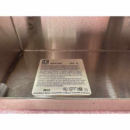 SQUARE D 9001KYSS2 SER G