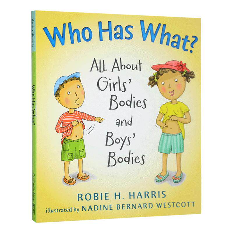 女孩男孩的身体指南 英文原版 精装绘本 Who Has What 我的身体密码系列 儿童安全教育 精装 英文版进口原版英语书籍