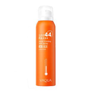 VAQUA活泉冰点防晒喷雾100ml双重防晒PH5.5防水抗汗SPF44 女PA+++
