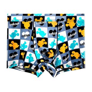 品牌专柜正品旗舰店男士加肥加大内裤300斤大码卡通肥佬冰丝裤衩