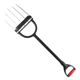 翻地松土神器翻土耙子加厚钢叉子深翻器锄头家用种菜农用工具大全