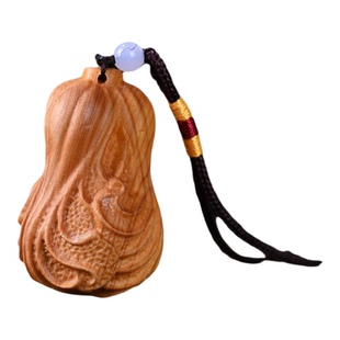 实木雕刻高油老料白菜百财摆件柏木手把件创意家居装饰品挂件