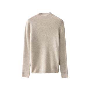 特惠~一线成衣半高领山羊绒衫女纯色内搭修身毛衣山羊绒打底衫