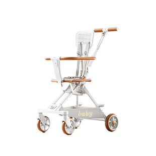 儿童遛娃神器婴儿手推车超轻便携宝宝可坐可折叠一键收车溜娃神器