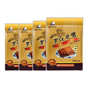 罗江豆鸡70g/150g四川德阳特产豆皮卷纯素食麻辣味豆制品休闲零食