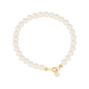 2mm极细施家珍珠手链女2025年新款小众高级手串高颜值学生党手饰