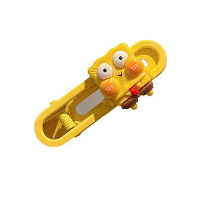 儿童可爱比奇堡卡通合金鸭嘴夹