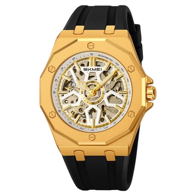 时刻美SKMEI自动机械腕表镂空男