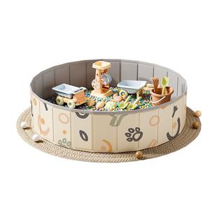 儿童玩具沙池挖沙子套装无毒室内决明子仿瓷沙宝宝游乐海洋球球池