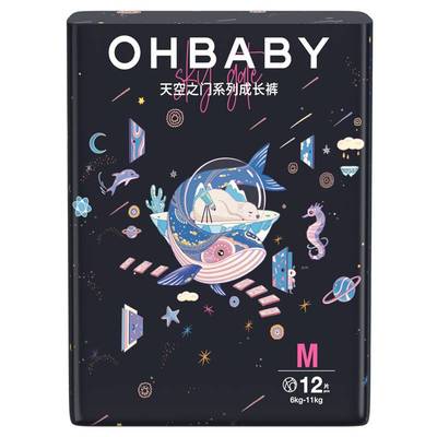 OHBABY欧贝比拉拉裤尿不湿
