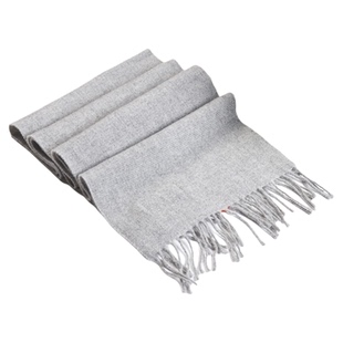 正品鹿王羊绒围巾男女通用纯色百搭经典短款山羊绒保暖休闲围脖潮