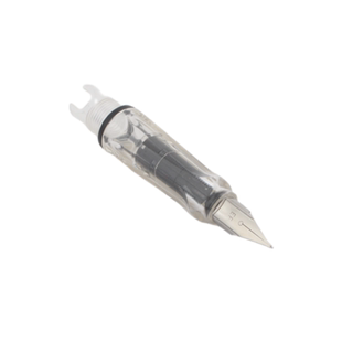 学生正姿钢笔配件替换单笔头带笔尖明尖暗尖毛笔头书法弯尖笔练字