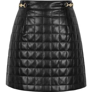 【商场同款】半身裙女皮裙短裙kbne2025秋冬新款今年流行爆款半裙