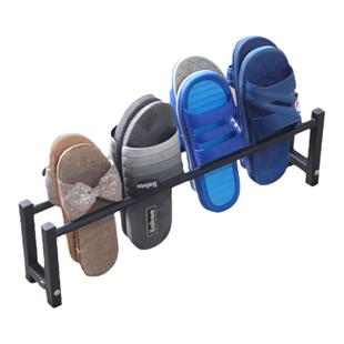 浴室鞋架创意铁艺简易经济型宿舍卫生间门后沥水迷你小鞋架包邮