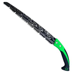 大马士革伐木锯家用锋利手工锯园林进口钢锯手拉锯大树锯木头