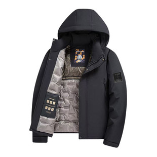 Schenvega情侣冲锋衣男女同款加厚保暖抵御严寒三防绵羊毛棉外套