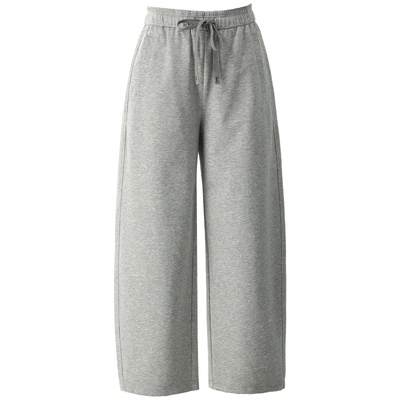 春四季弯刀裤女运动裤卫裤阔腿裤