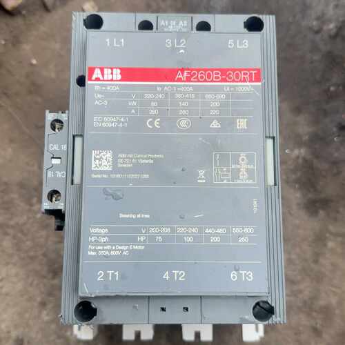 ABB交流接触器AF260B-30RT原装库存。