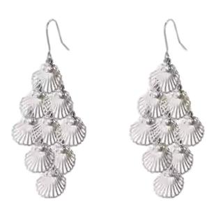 Margot手作气质夸张大耳环简约个性复古耳扣长款显脸小无耳洞耳夹