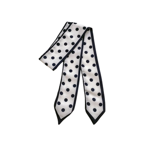 法式网红发带女生丝巾复古蝴蝶结绑发飘带细窄多功能包包丝带套装