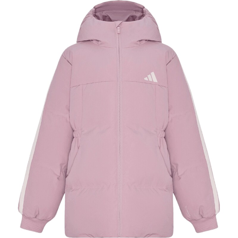 滔搏丨adidas阿迪达斯儿童3S JK G MID D J运动休闲羽绒服KX6562