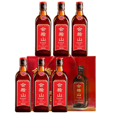 会稽山绍兴黄酒纯正五年500ml*6