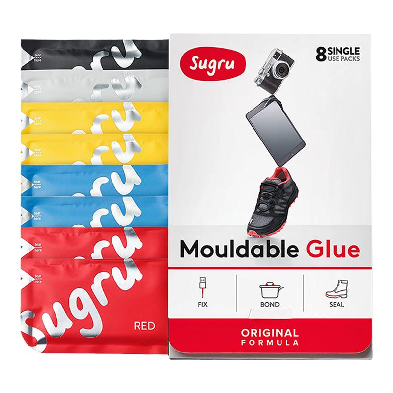 爱尔兰Sugru多彩塑形修复万能硅胶橡皮泥gopro头盔下巴固定修补胶
