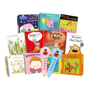 精选英语绘本赠英国教师教学视频 企鹅兰登分级阅读绘本 点读英文原版 学乐少儿英语启蒙 小猪佩奇彼得兔小兔子学花钱南瓜汤一寸虫