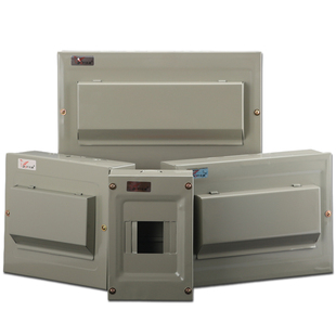 明装空开盒全铁配电箱家用漏保保护盒工厂机器电箱强电箱3-12回路