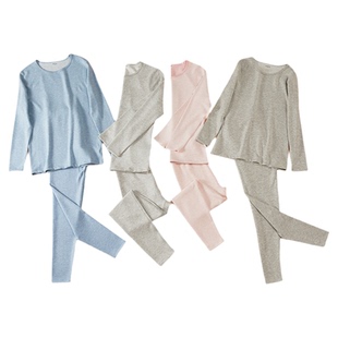 歌瑞家大童保暖内衣冬新款成人吸湿发热秋衣秋裤羊毛蚕丝蛋白乐友