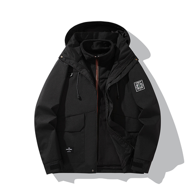 三合一冲锋衣男女新款防风外套