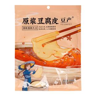 蝉翼豆腐皮头层手工干货千张干豆油豆皮卷响铃卷肉腐竹商用旗舰店