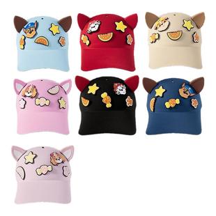 汪汪队儿童空顶帽防晒帽男童遮阳鸭舌帽女童帽子宝宝六一礼物