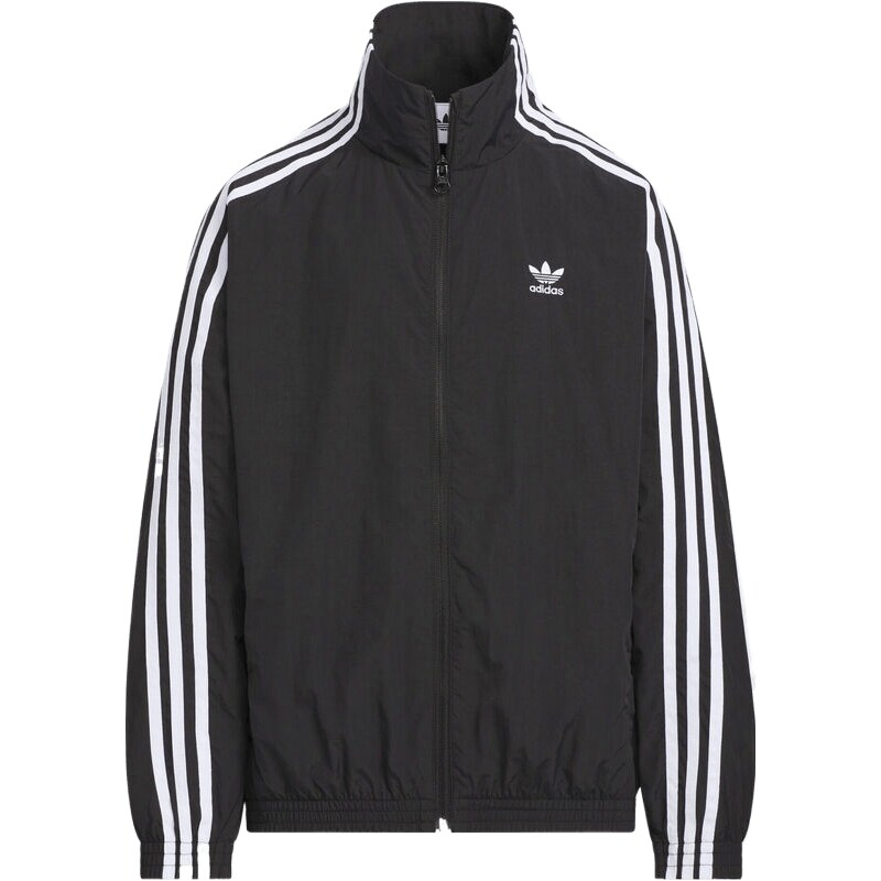 滔搏丨adidas阿迪达斯三叶草大童三条纹运动休闲夹克外套KQ5491