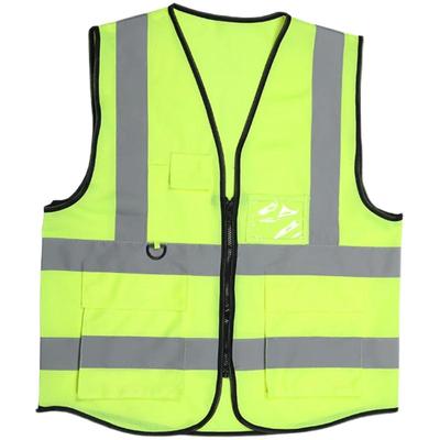 荧光黄绿马甲交通环卫反光背心