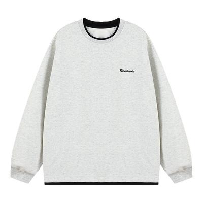 420g重磅印花圆领卫衣男秋季