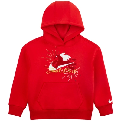 Nike耐克男女童新款时尚针织套头衫休闲舒适百搭卫衣IU5332-657