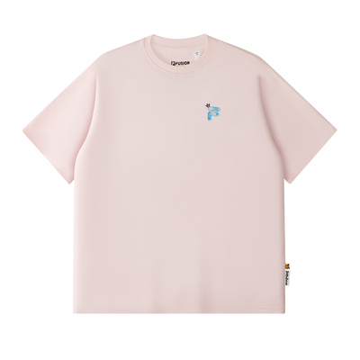 FILA FUSION斐乐潮牌短袖t恤女2026夏季新款百搭纯棉情侣装上衣男