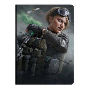 三角洲行动iPadPro2025保护套10代水墨云图苹果air6平板壳深蓝10.2寸游戏周边mini2345适用迷你789代威龙小米